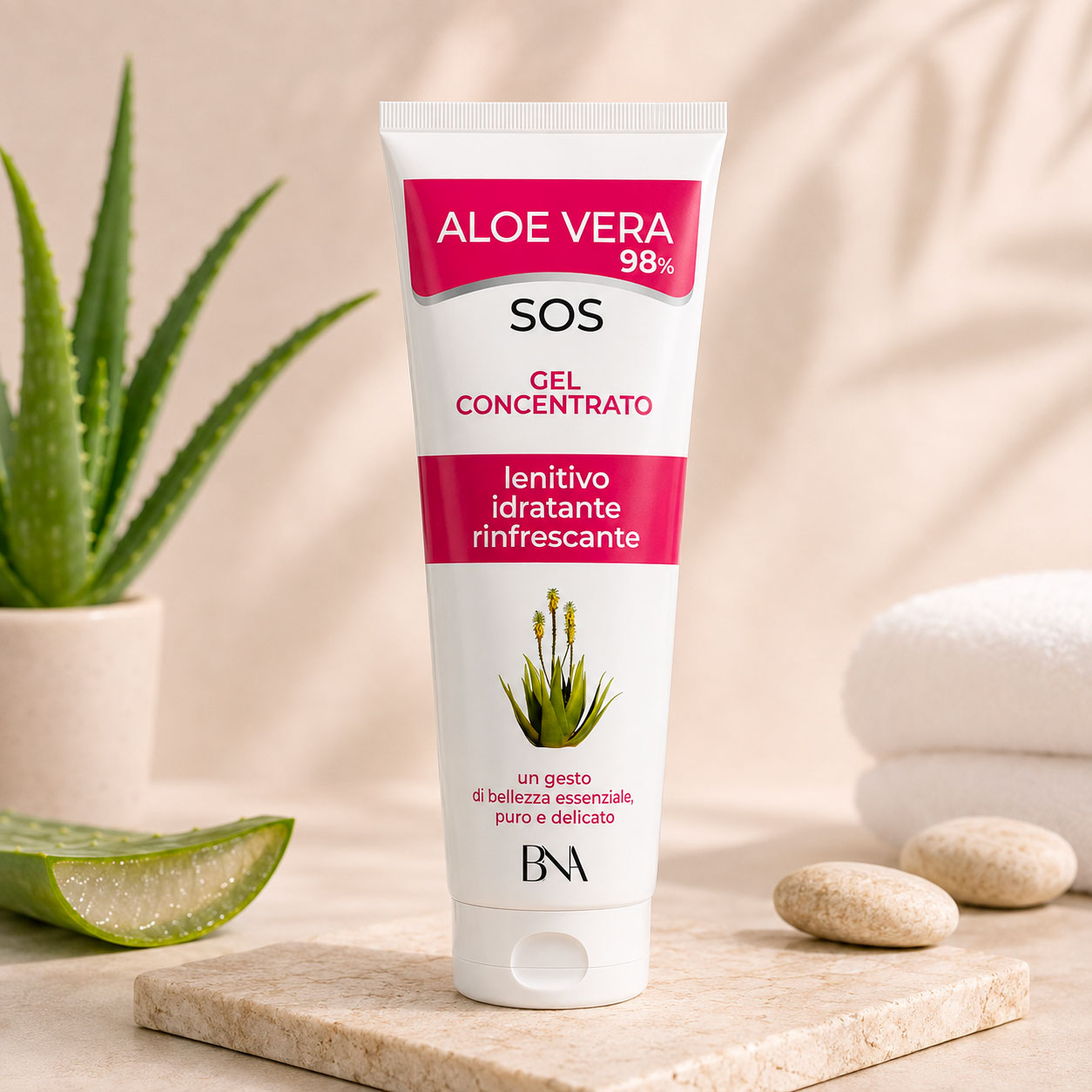 Aloe vera sos gel concentrato - 100 ml
